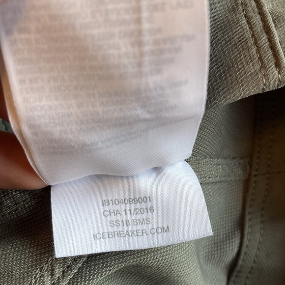 Icebreaker Merino Womens Size 27 (4) Connection Commuter Wool 3/4 Capris Grey - Picture 13 of 16